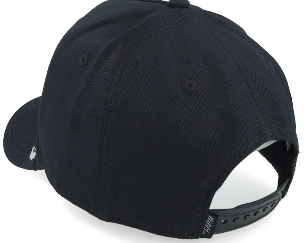 King 100 Black Twill A-Frame Adjustable - Goorin Bros.