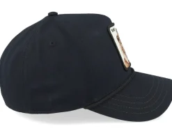 King 100 Black Twill A-Frame Adjustable - Goorin Bros.