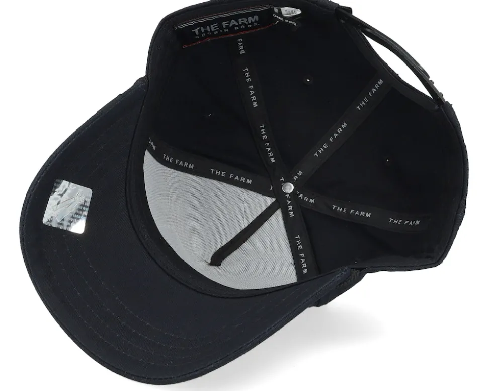 King 100 Black Twill A-Frame Adjustable - Goorin Bros.