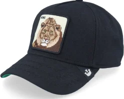 King Field 100 All Season Wool Black A-Frame Adjustable - Goorin Bros.