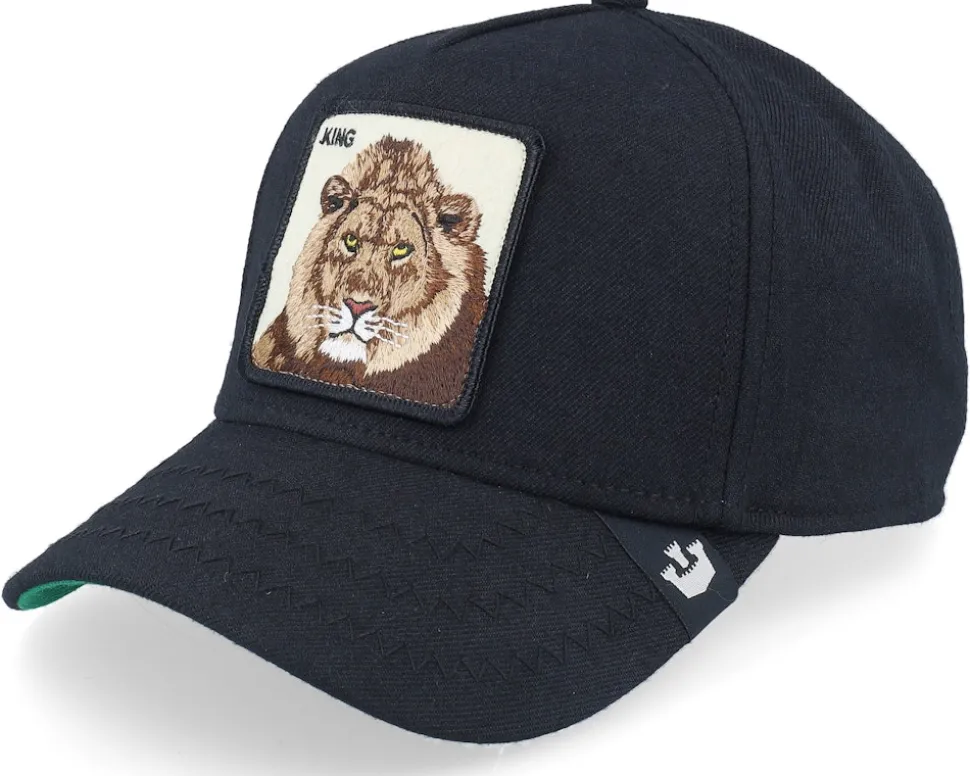 King Field 100 All Season Wool Black A-Frame Adjustable - Goorin Bros.