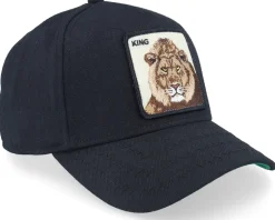 King Field 100 All Season Wool Black A-Frame Adjustable - Goorin Bros.