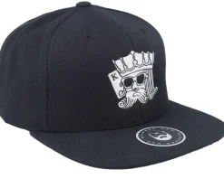 King Of Beards Black/White Adjustable - Bearded Man