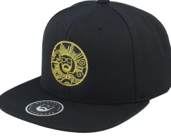King Of The Sun Black Snapback - Bearded Man