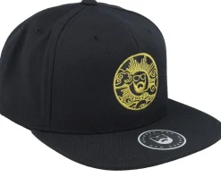 King Of The Sun Black Snapback - Bearded Man