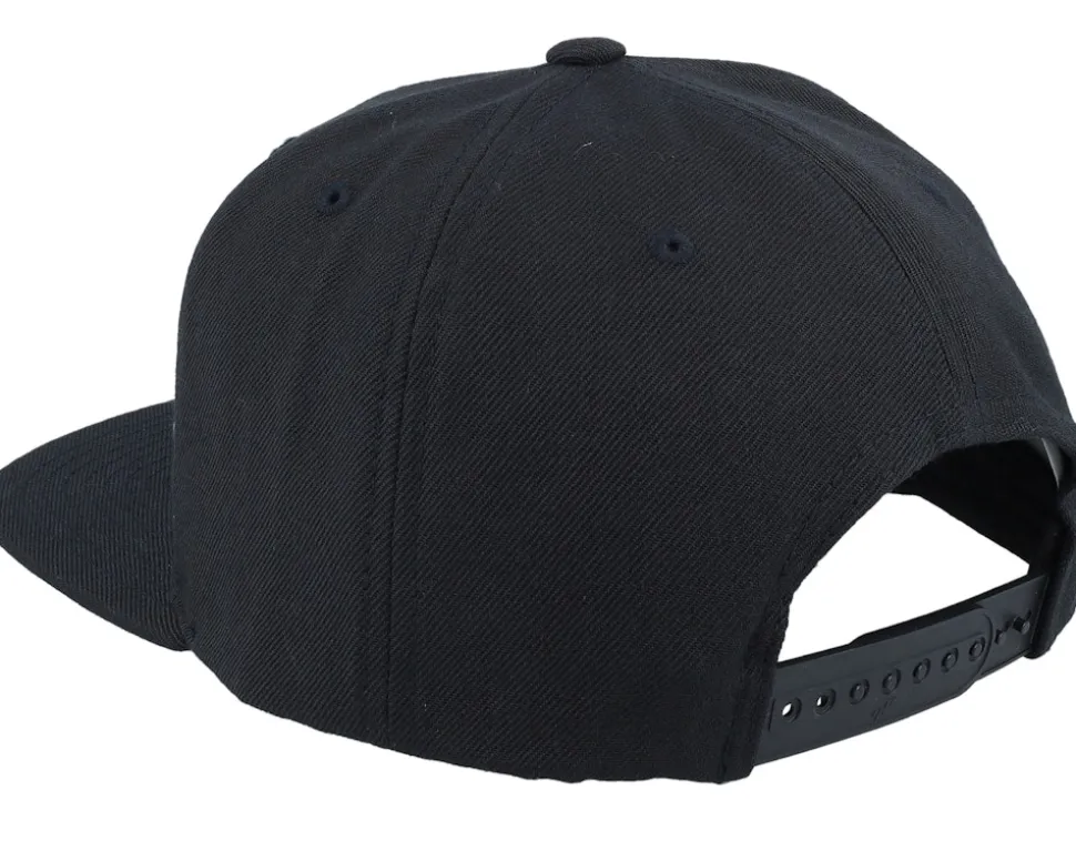 King Of The Sun Black Snapback - Bearded Man