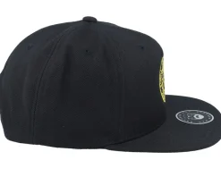 King Of The Sun Black Snapback - Bearded Man