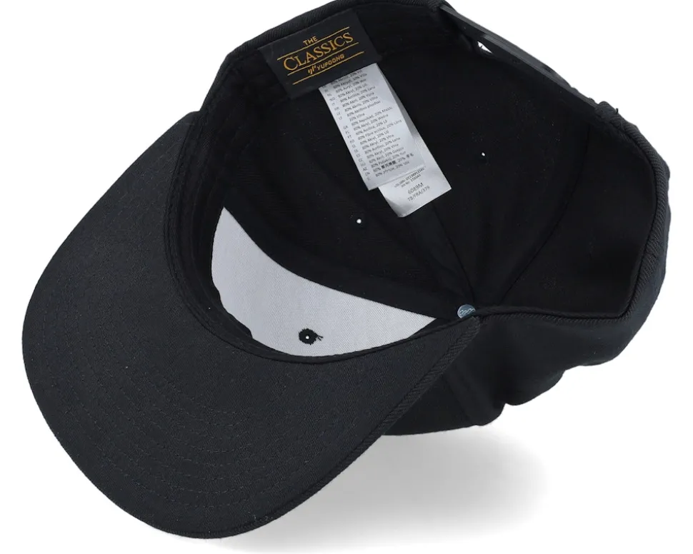 King Of The Sun Black Snapback - Bearded Man