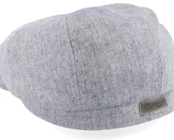 Kingston Grey/Blue Flat Cap - Göttmann