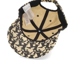 Kk Signature Retro Logo Cap Sand/Black Dad Cap - Karl Kani