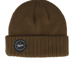 Knit Patch Toque Tan Cuff - Bauer
