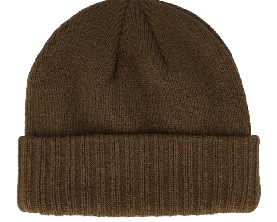 Knit Patch Toque Tan Cuff - Bauer