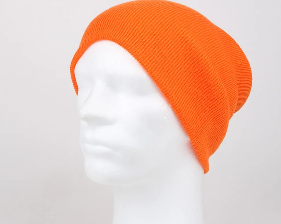 Knitted Beanie Orange - Beanie Basic - Beechfield