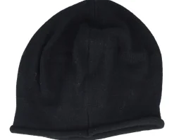 Knitted Black Beret Beanie - Seeberger