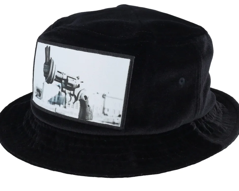Knotted Gun Velvet Black Bucket - Calza Pennello