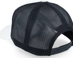 Knotted Gun Velvet White/Black A-frame Trucker - Calza Pennello