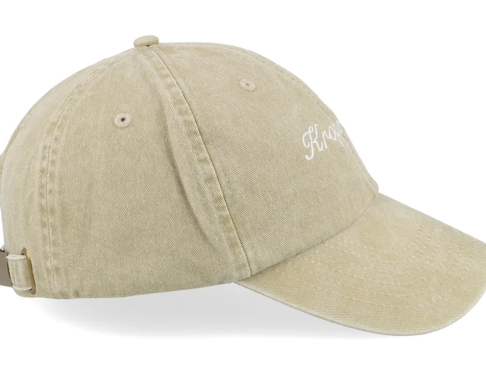 Kroppkaka Vintage Washed Khaki Dad Cap - Iconic