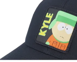 Kyle Broflovski Patch Black Trucker - South Park