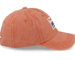 LA License Plate Red Dad Cap - Iconic