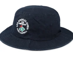 La Open Twill 19Th Hole Golf Black Bucket - American Needle