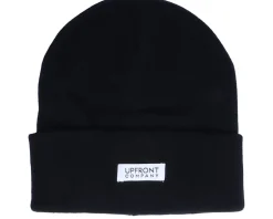 Lab Beanie Black Cuff - Upfront