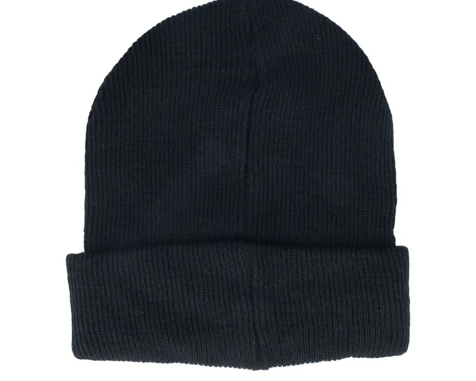 Label Beanie Black Cuff - DC