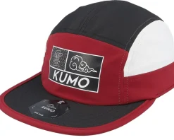 Label Style Box Logo Cloudfit Red/Black/White 5-Panel - Kumo