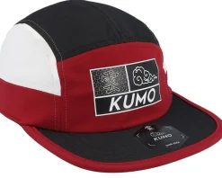 Label Style Box Logo Cloudfit Red/Black/White 5-Panel - Kumo