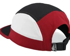 Label Style Box Logo Cloudfit Red/Black/White 5-Panel - Kumo
