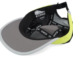 Label Style Box Logo Cloudfit Grey/Black/Yellow 5-Panel - Kumo