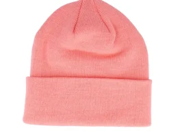 Label Womens Beanie Shell Pink Cuff - DC