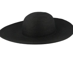 Ladies Toyo Black Sun Hat - Stetson