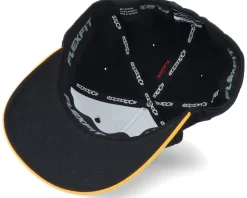 Lanes Hat Black/Yellow Flexfit - Alpinestars