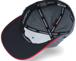 Lanes Hat Charcoal/Red Flexfit - Alpinestars