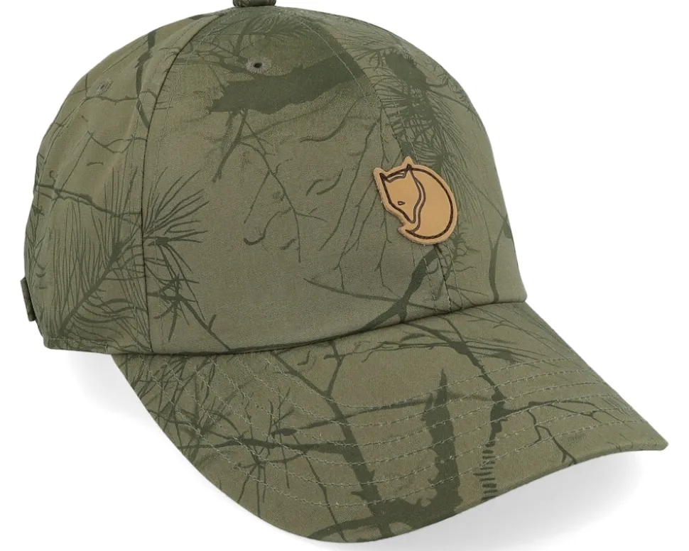 Lappland Camo Cap Green Adjustable - Fjällräven
