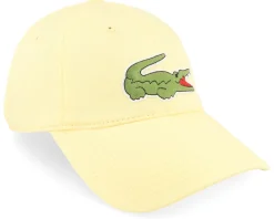 Large Logo Jaune Yellow Dad Cap - Lacoste