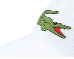 Large Logo White Dad Cap - Lacoste