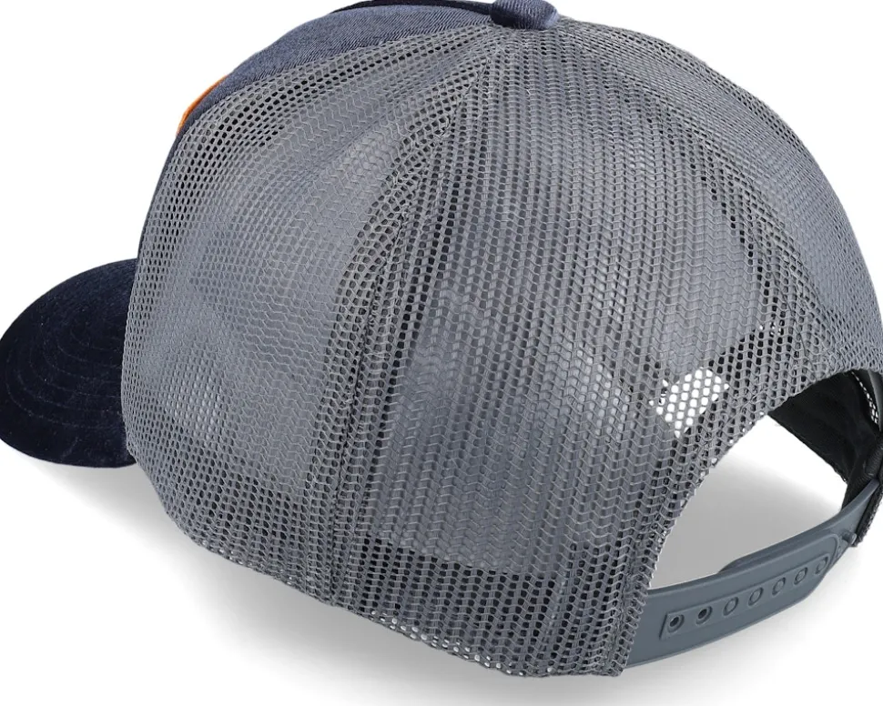 Las Vegas Sign Velvet Grey/Grey A-frame Trucker - Calza Pennello