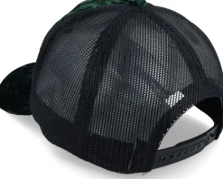 Last Supper Green/Black Velvet Trucker - Public Domain