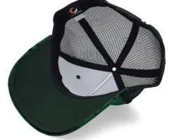 Last Supper Green/Black Velvet Trucker - Public Domain