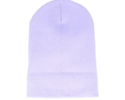 Lavender Long Blank Beanie - Beechfield