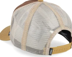 Lazy Barista Beige/Brown/Creme A-Frame Trucker - Djinns