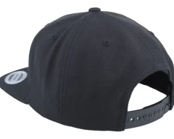 Lazy Capybara Black Snapback - Iconic