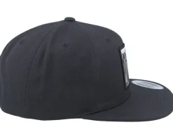 Lazy Capybara Black Snapback - Iconic