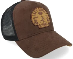 Lazy Classic Coffee/Black Trucker - Djinns