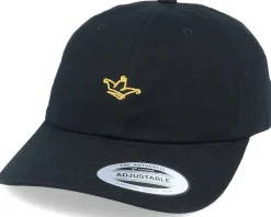 Lazy Crown Black Dad Cap - Iconic
