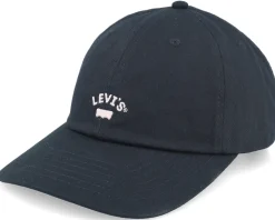 Lazy Girl Logo Cap Regular Black Dad Cap - Levi's