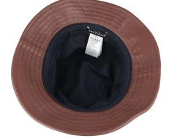 Leather Nut Brown Bucket - Seeberger