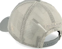 Leather Patch 9FORTY Light Grey Trucker - Bauer