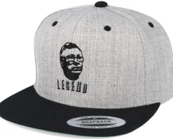 Legend Grey/Black Snapback - Forza
